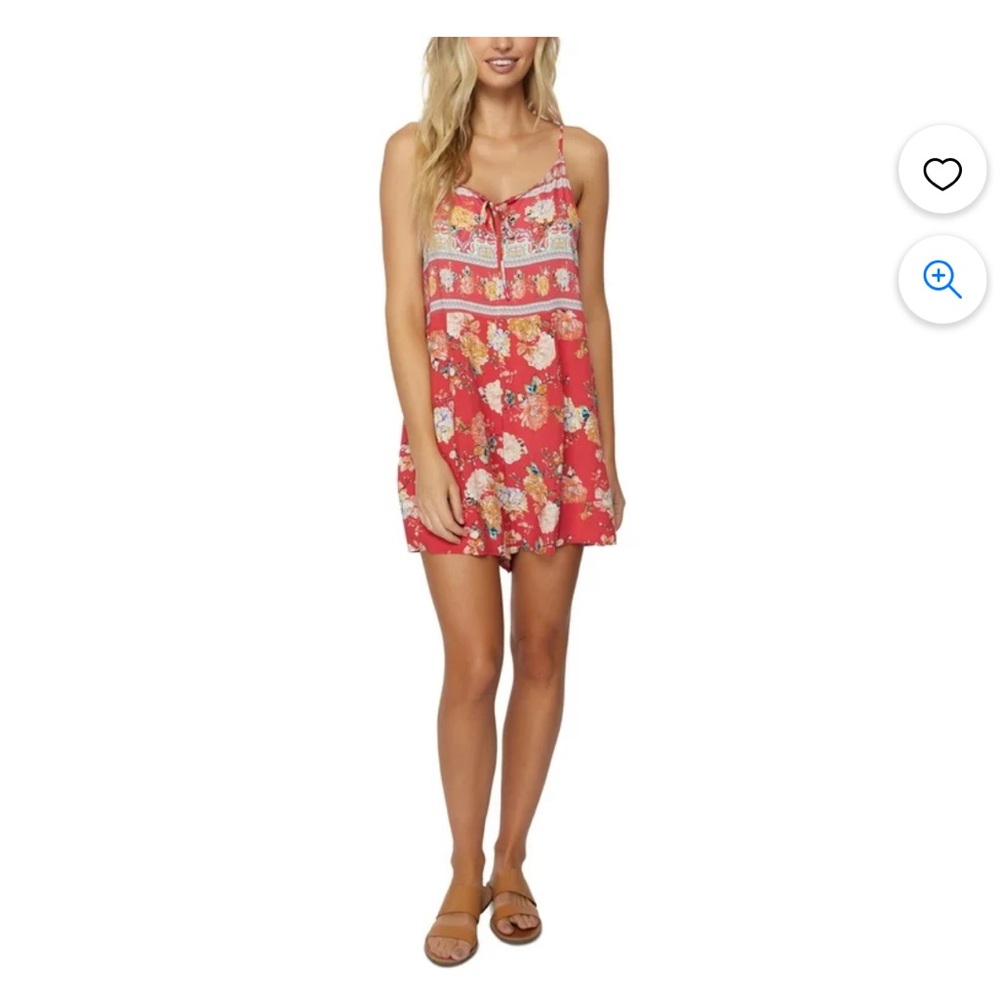 O’Neill' Liame Printed Romper NWT Size M